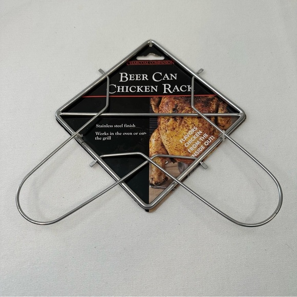 Charcoal Companion Beer Can Chicken Rack - Picture 2 of 9